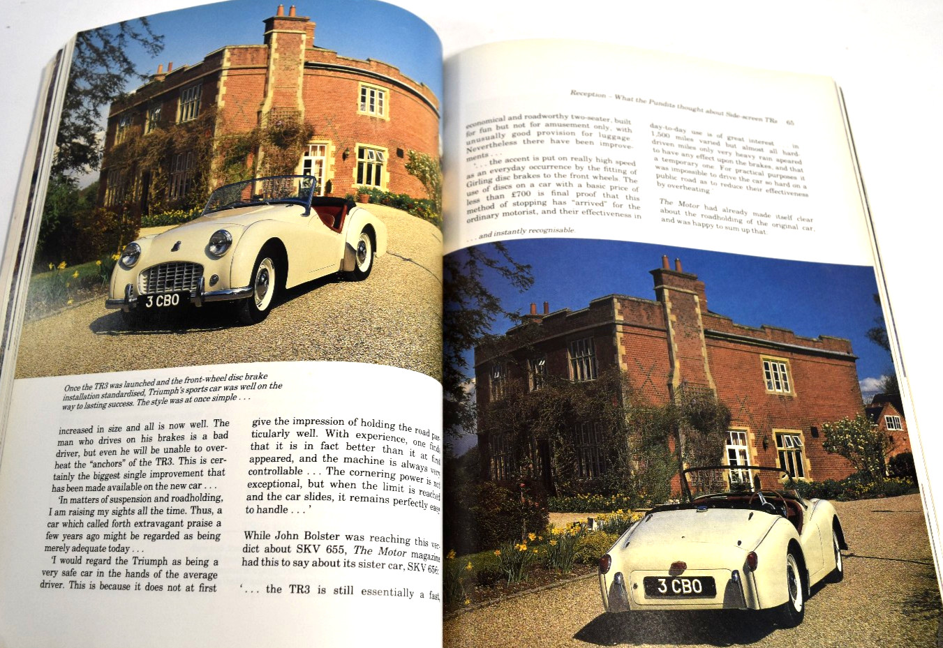 Triumph TRs : The Complete Story PB 1997 Graham Robson Classic Autos *VERY GOOD*