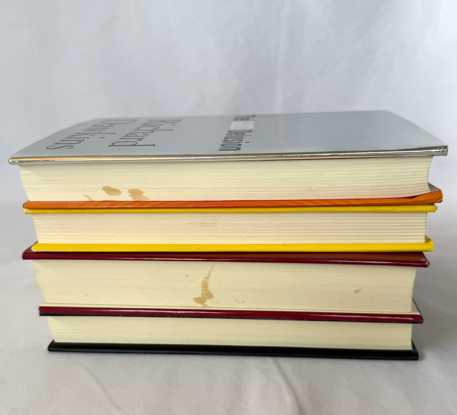 ATHEIST BOOK LOT 4 RICHARD DAWKINS CHRISTOPHER HITCHENS PASCAL BOYER STEVE ALLEN