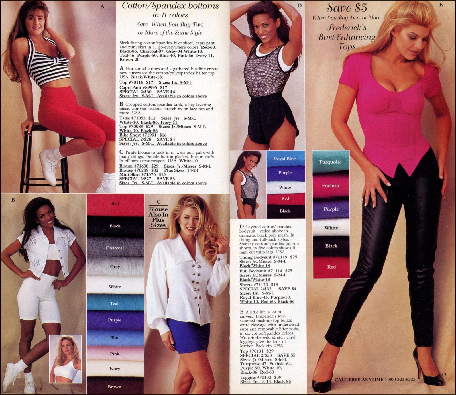 Frederick’s of Hollywood – 1995, #402 – Clothing & Intimates Catalog