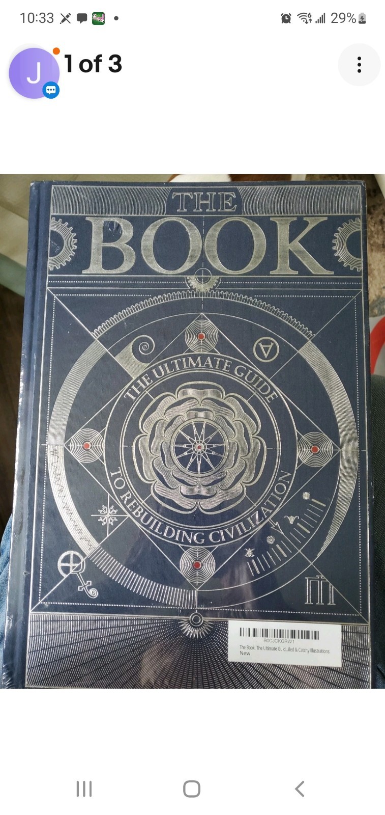 The Book: The Ultimate Guide to Rebuilding Civilization (2023, Hardcover)