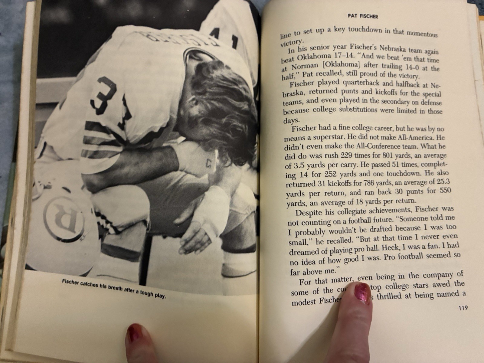 Little Men Of The NFL by Bob Rubin 1974 1st Ed.