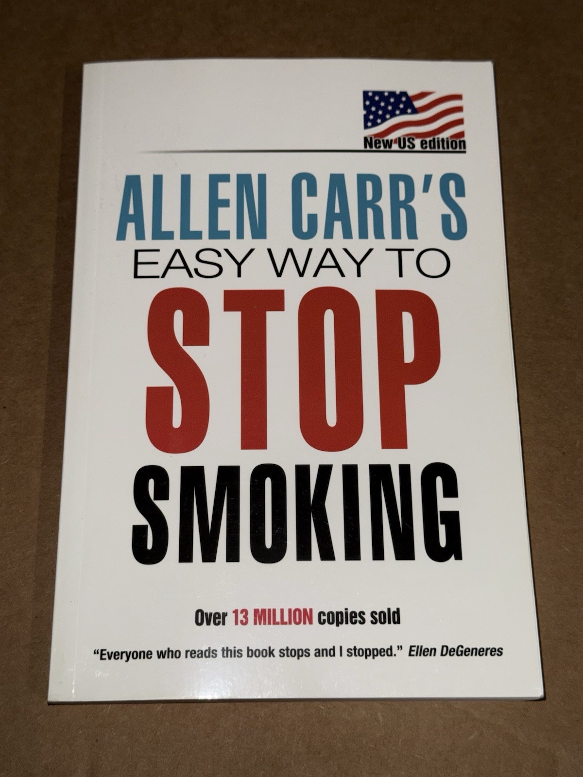 Allen Carr Easy Way to Stop Smoking New US Edition Paperback