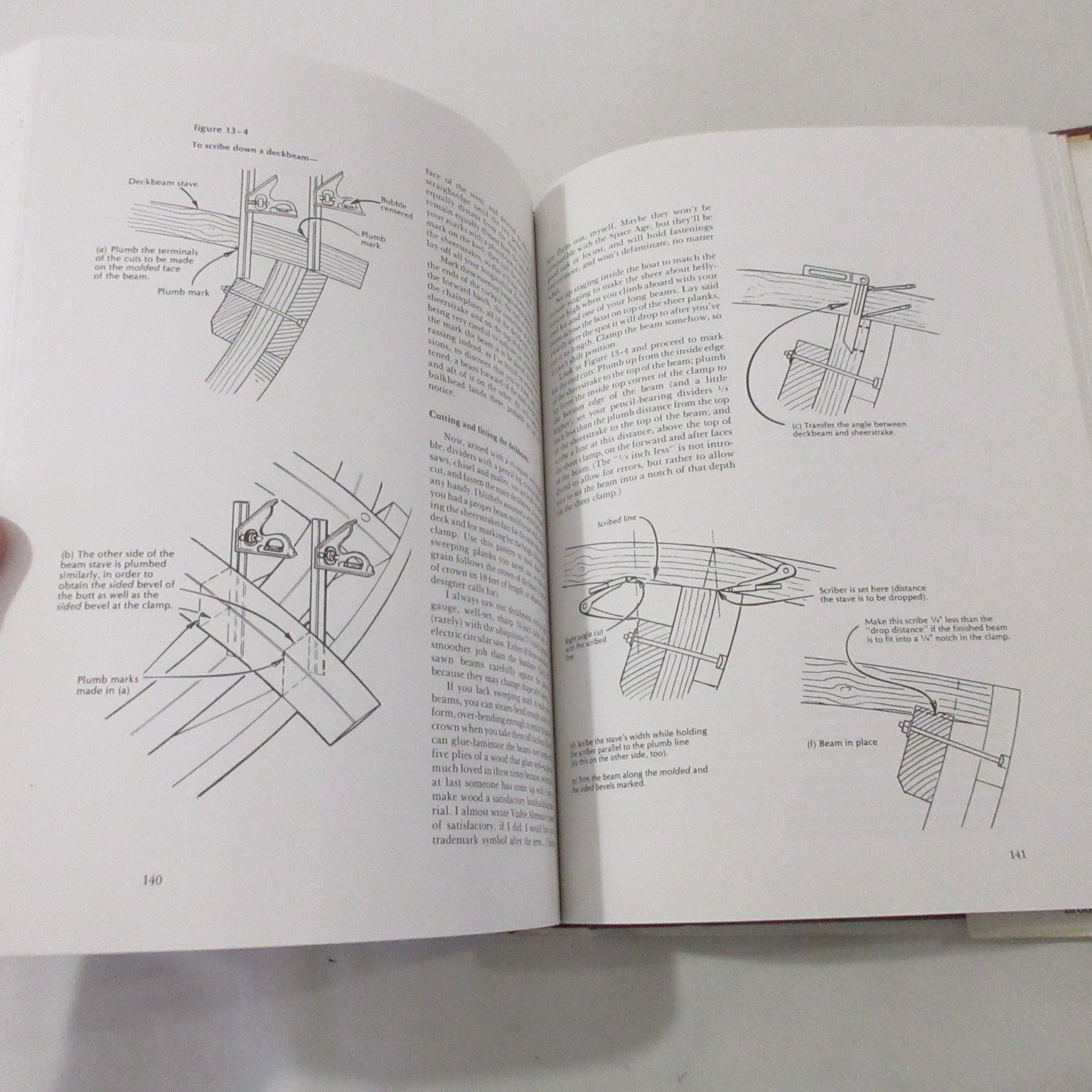 How to Build a Wooden Boat by David C. McIntosh Hardcover Illustrated Guide