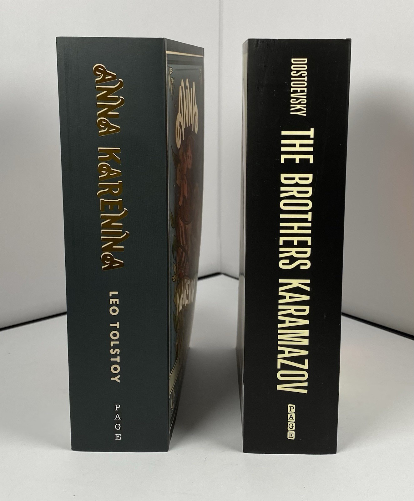 Anna Karenina, The Brothers Karamazov Russian Classics Lot Gift Set Paperback