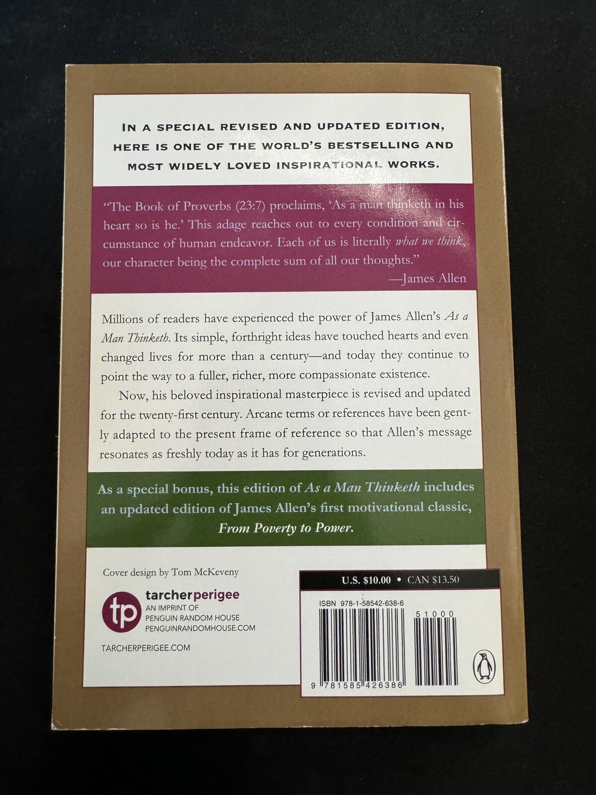 As a Man Thinketh by James Allen