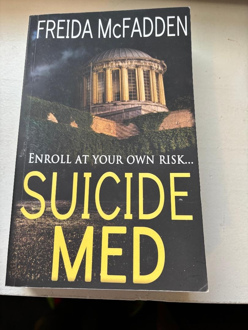 OOP RARE Suicide Med Freida McFadden 2014. New Low Price