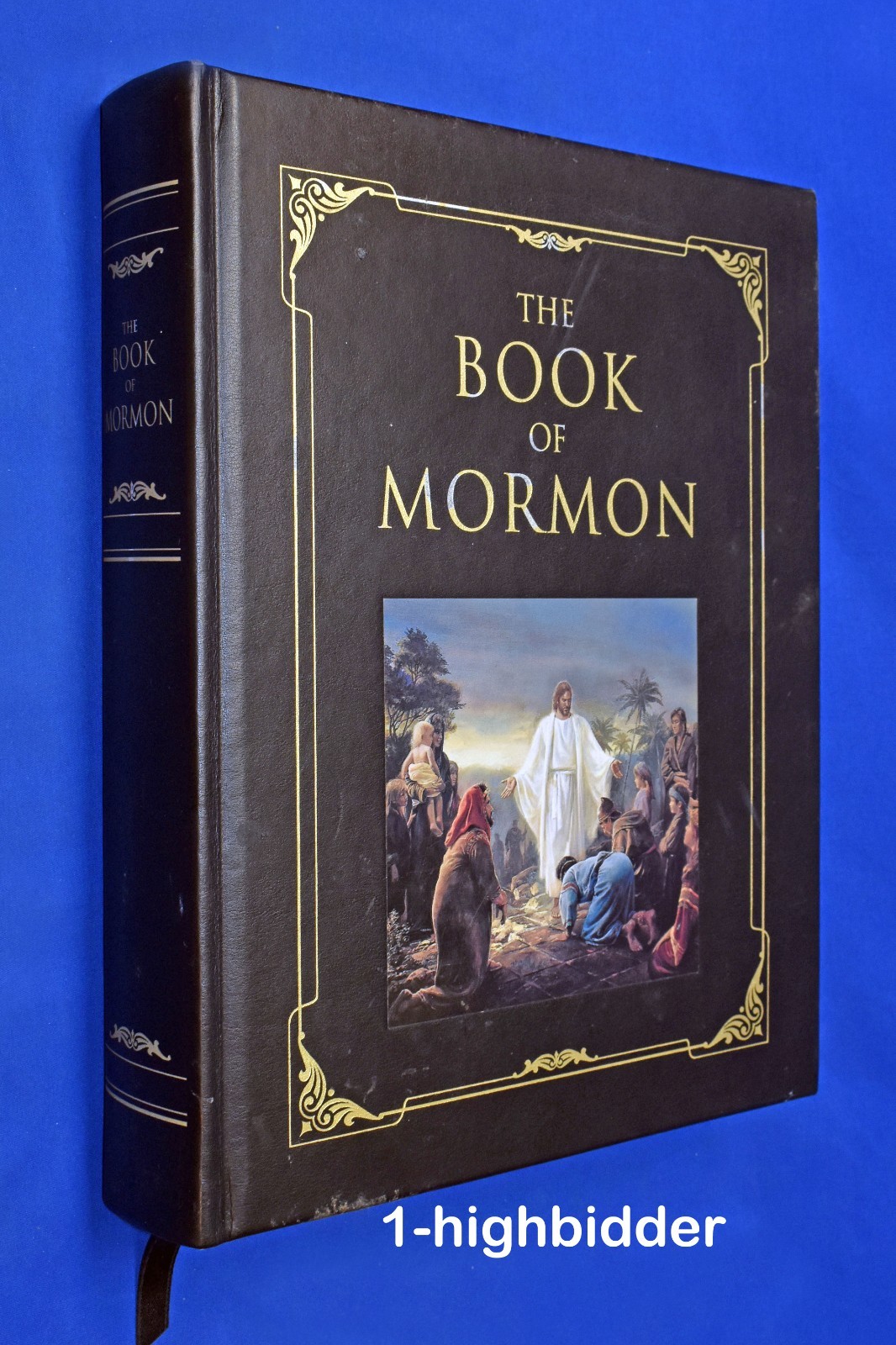 Book of Mormon LARGE Family Heritage Collectors Ed LDS Mormon Covenant Com. 2003
