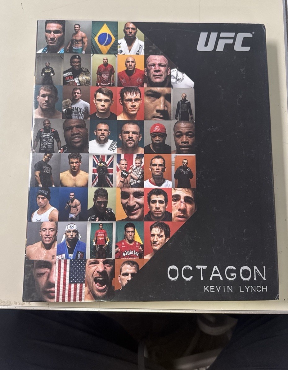 Vintage 2000 Era UFC Octogon Hard Cover Book – By Kevin Lynch – Brand New