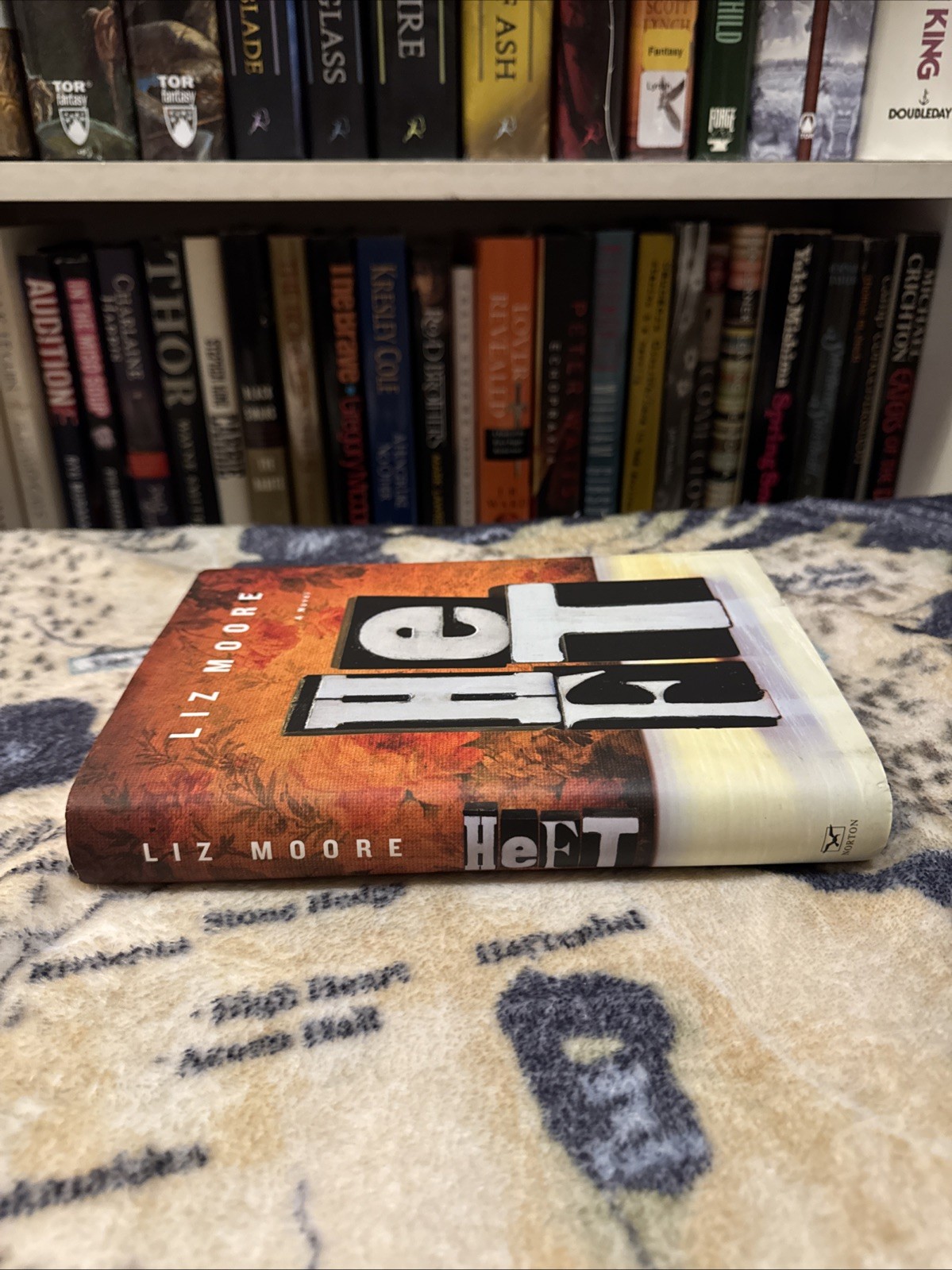Heft by Liz Moore (2012, Hardcover) First Edition/Print, 1st/1st, VG+