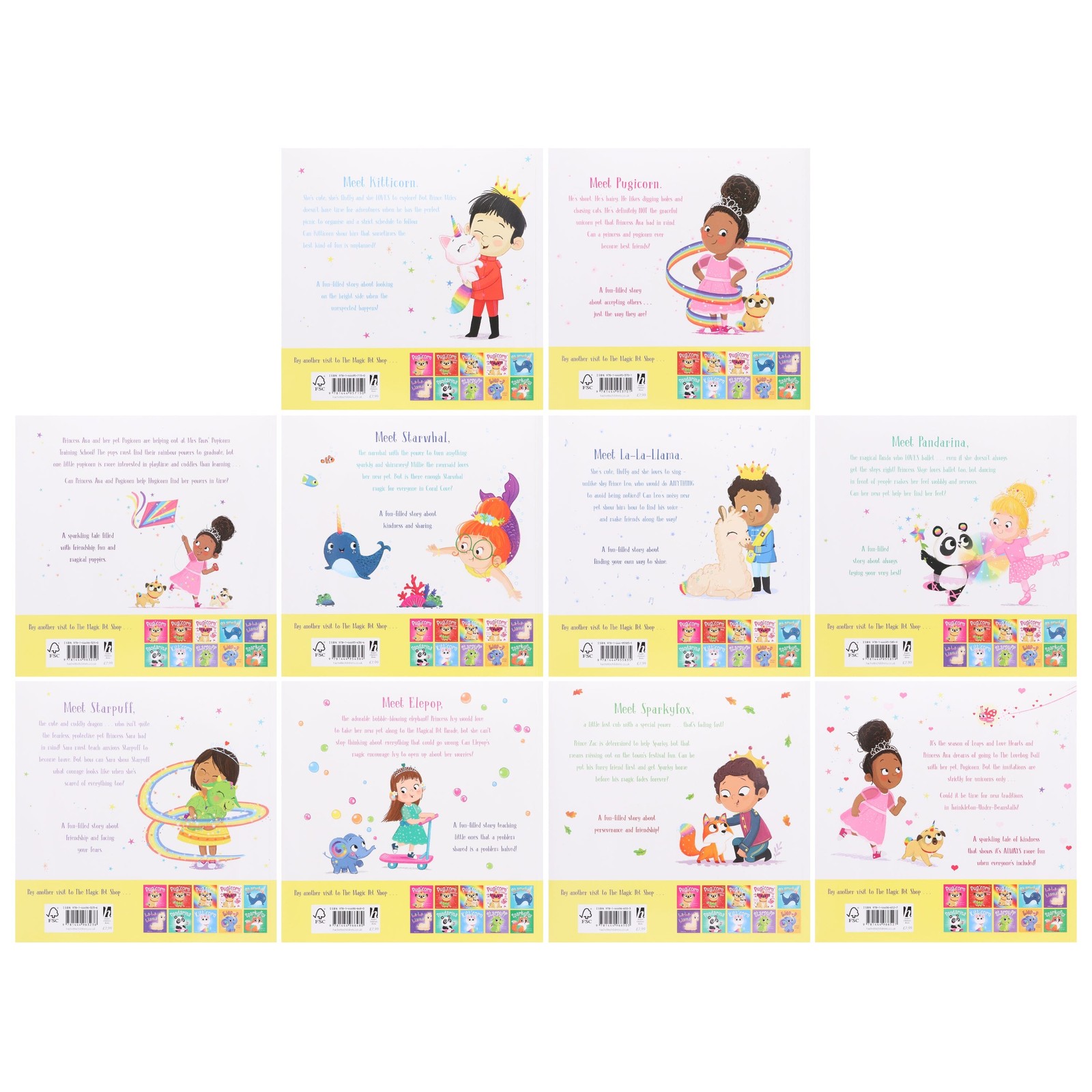 Magic Pet Shop Series 10 Picture Books Collection Set – Ages 3+ – Paperback