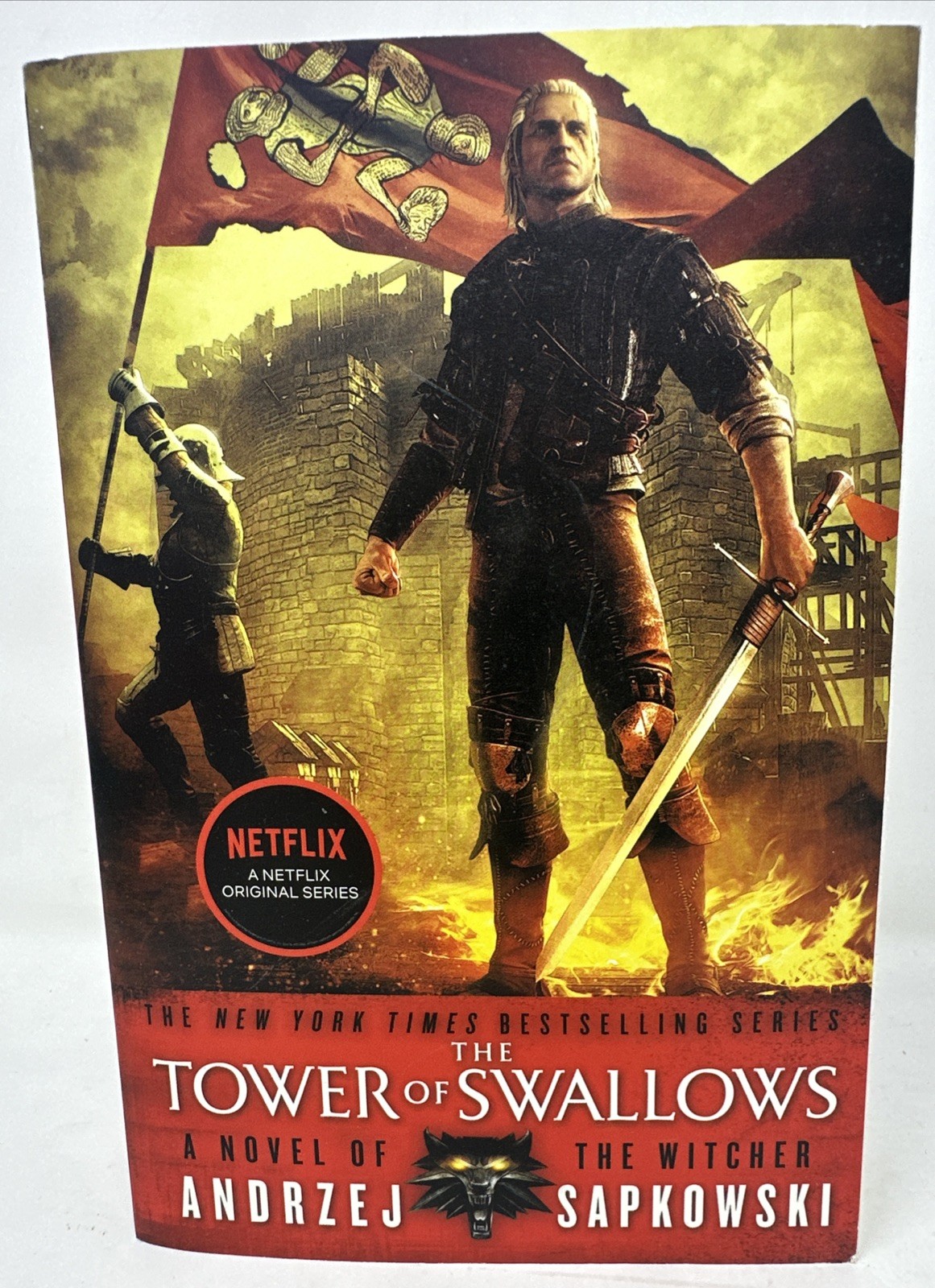 ⭐️ The Witcher Saga 4 PB Book Lot – Andrzej Sapkowski Tales of the Witcher Set⭐️