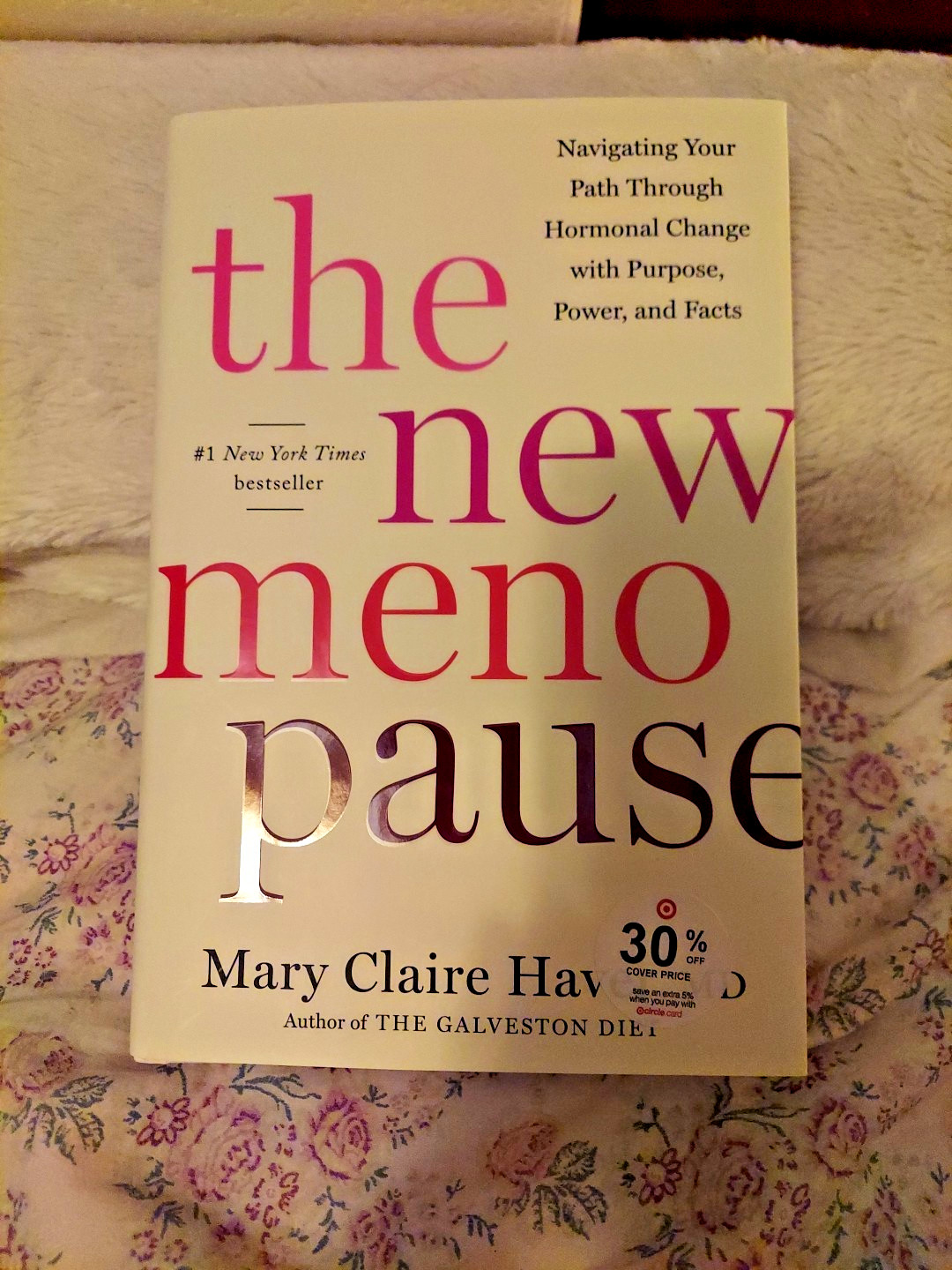 The New Menopause Mary Claire Haver MD Obstetrics & Gynecology Hardcover Book