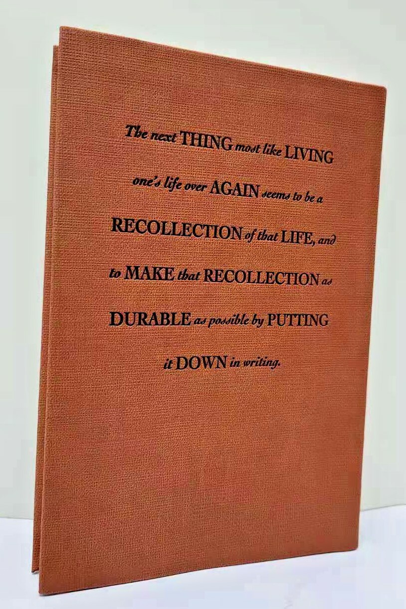 THE AUTOBIOGRAPHY OF BENJAMIN FRANKLIN ~ Faux Leather ~ BRAND NEW ~