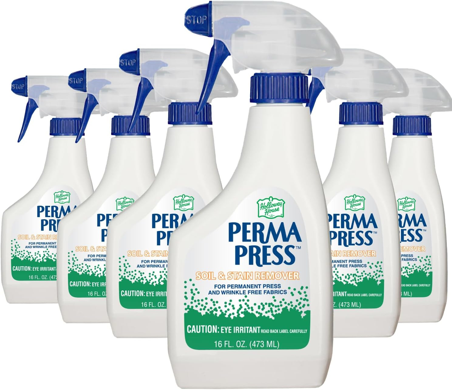 Perma Press Soil & Stain Remover 16Oz, 6Pk | Formulated for Heavy-Duty Cleaning