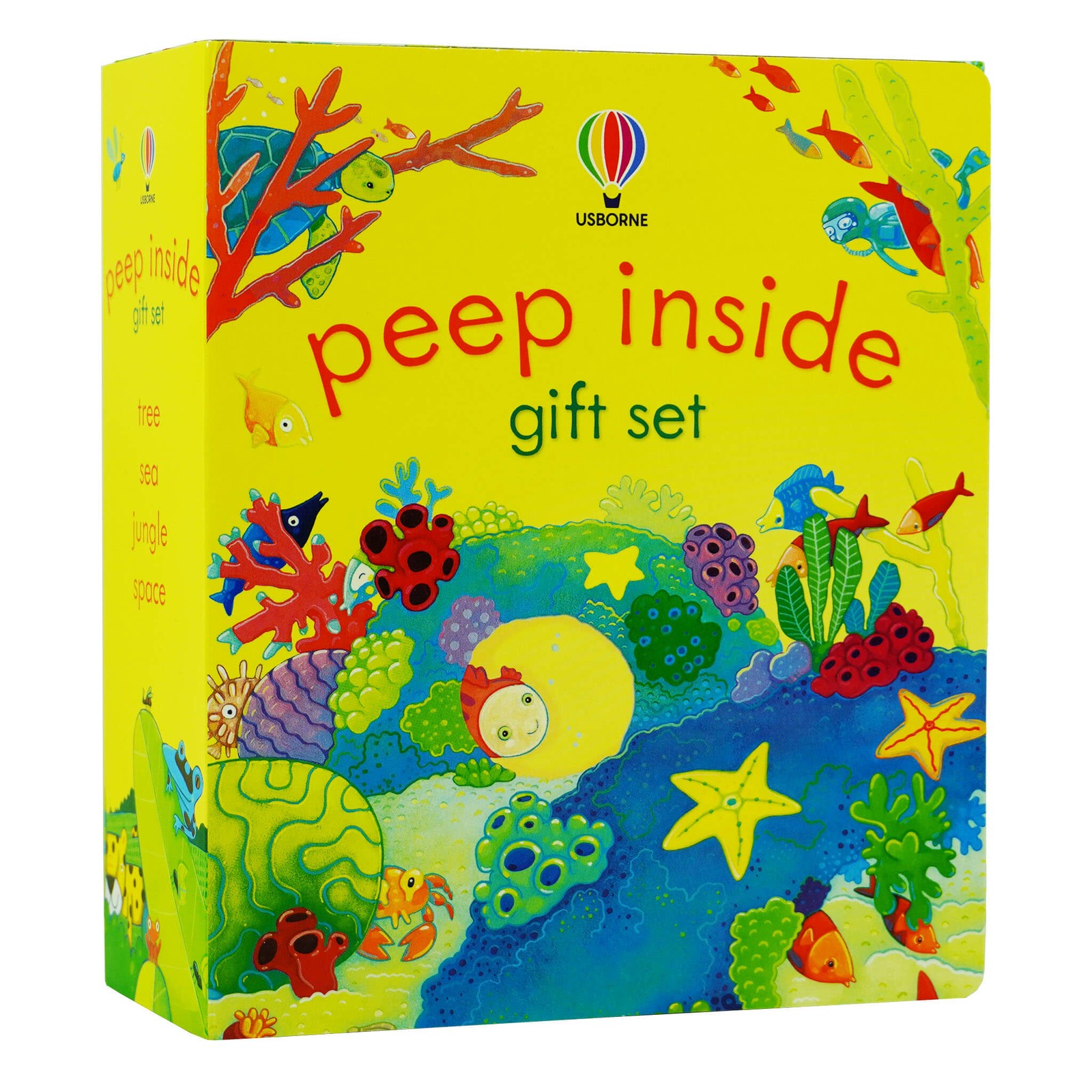 Usborne Peep Inside Gift Set 4 Board Books Set – Ages 3+ – By Anna Milbourne