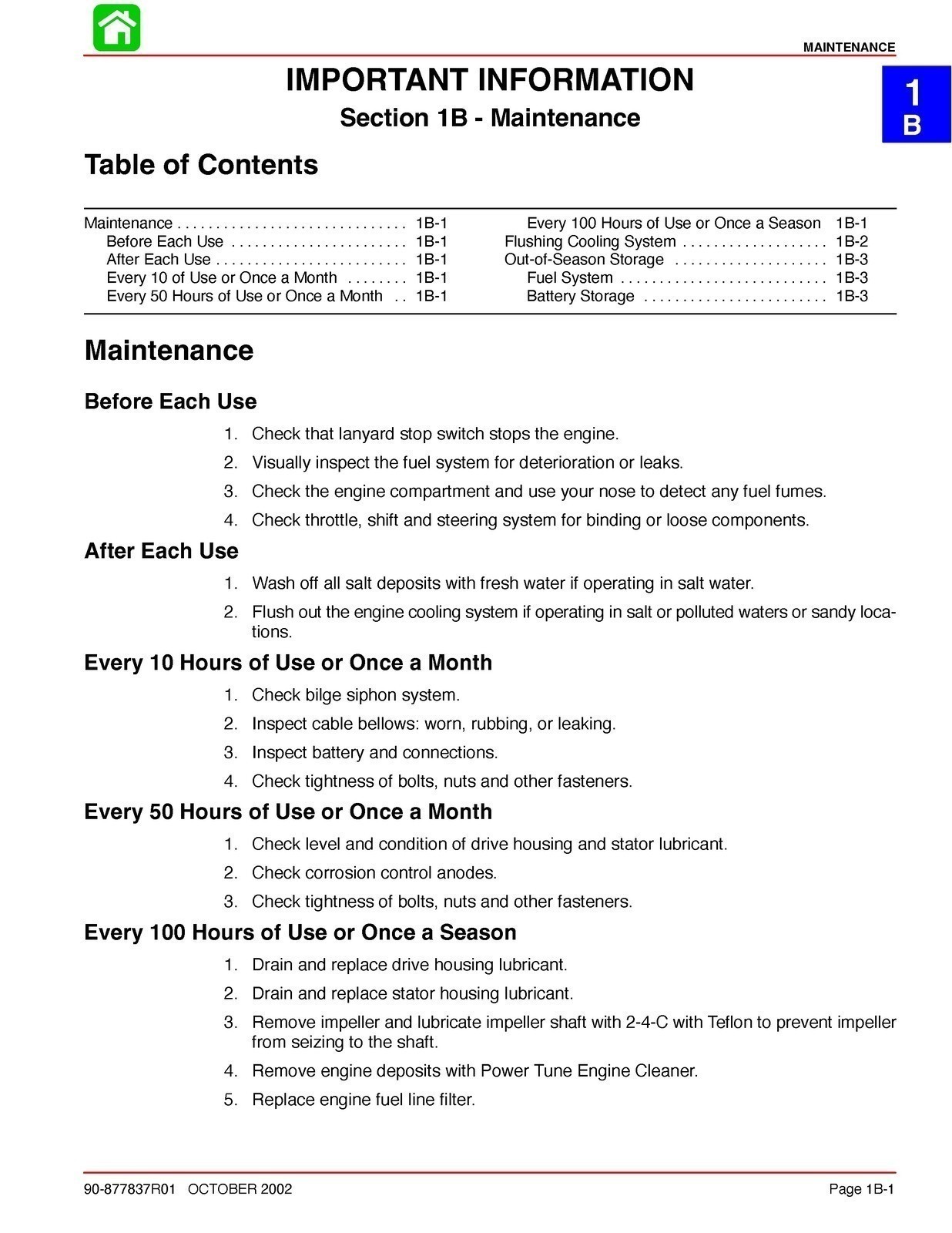 MERCURY 210 240 JET DRIVE STARTING YR 2000 SERVICE MANUAL FIXED – FRONT & BACK
