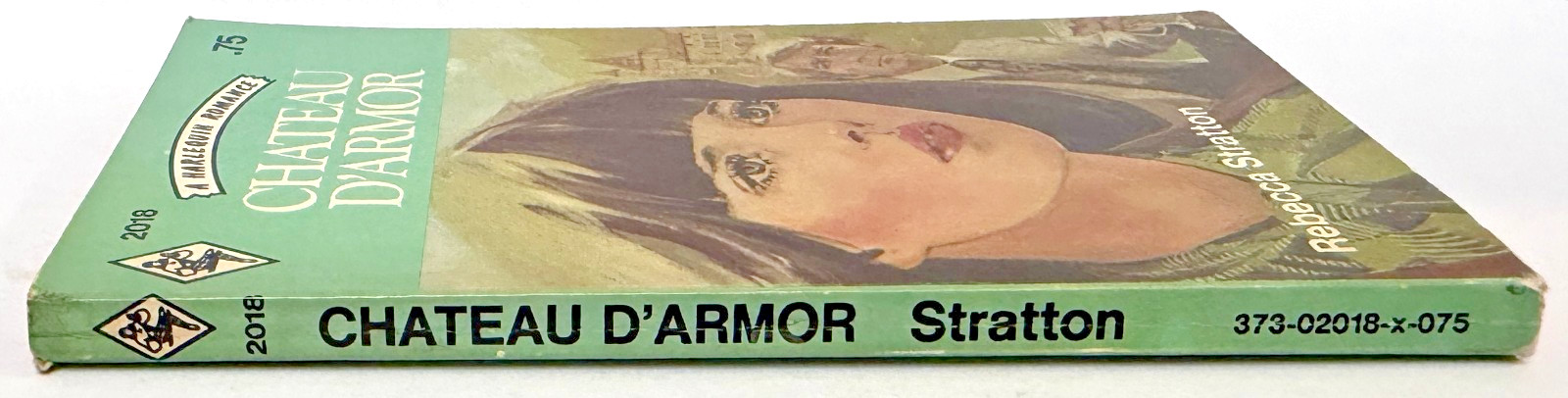 Vintage Harlequin Romance #2018, Chateau D’Armor by Rebecca Stratton, A552