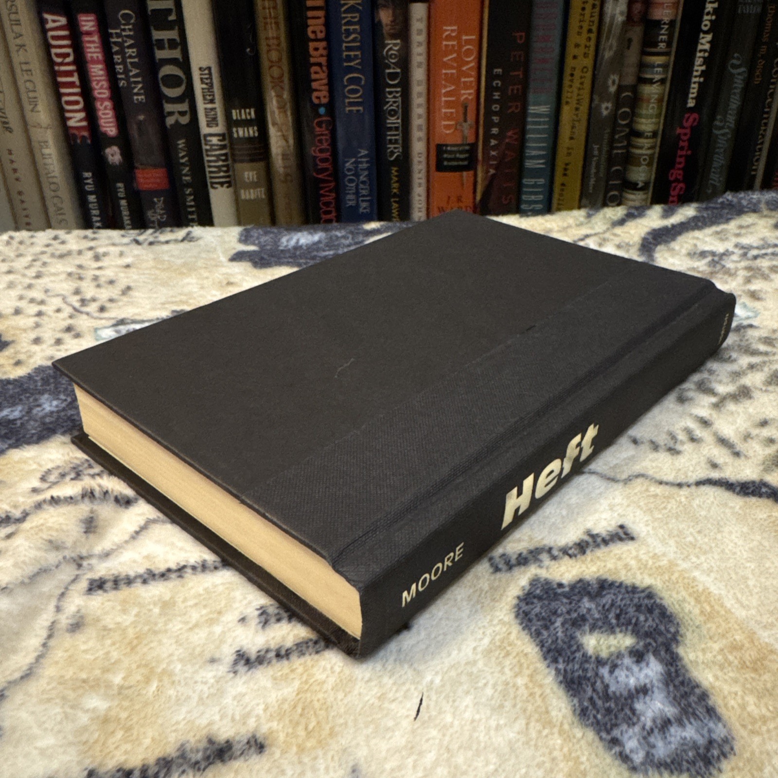Heft by Liz Moore (2012, Hardcover) First Edition/Print, 1st/1st, VG+