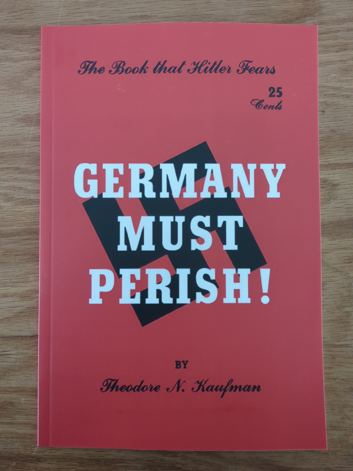 Germany Must Perish! – Theodore Kaufman