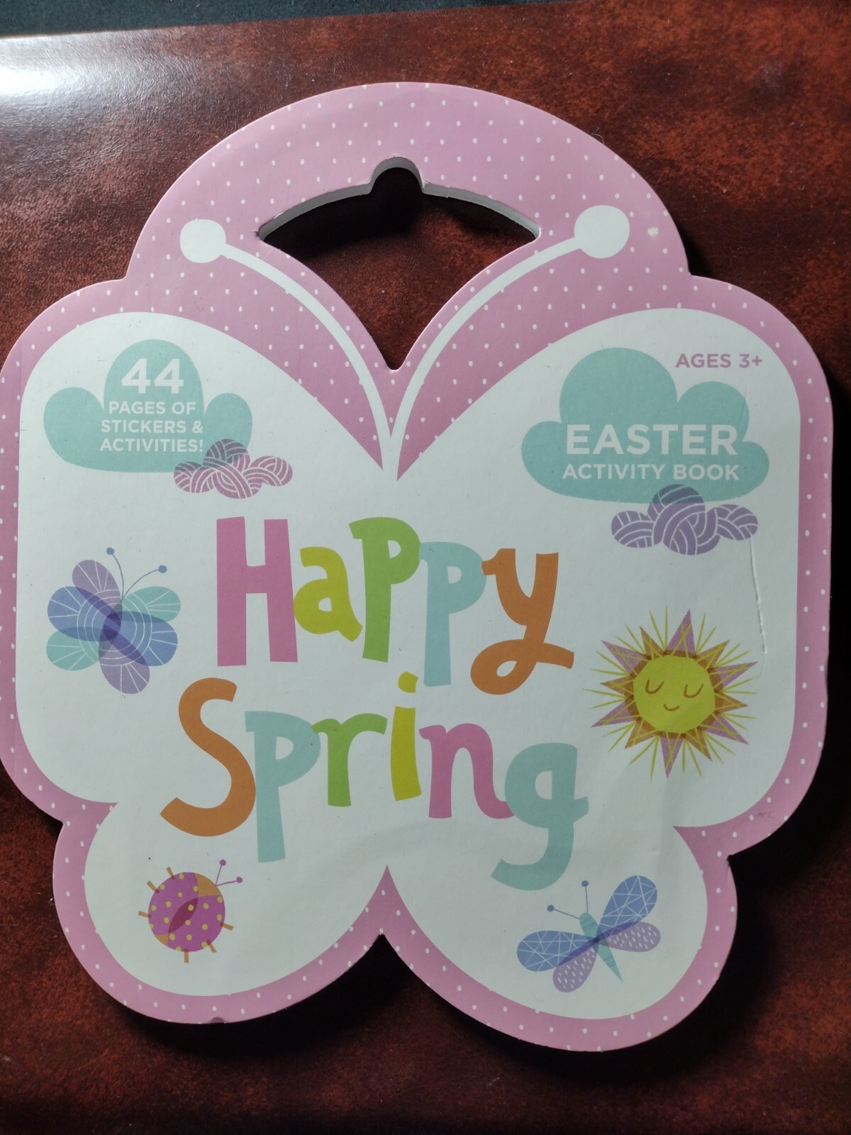 Happy Spring Easter Activity Book – 44 Pages Stickers and Activities
