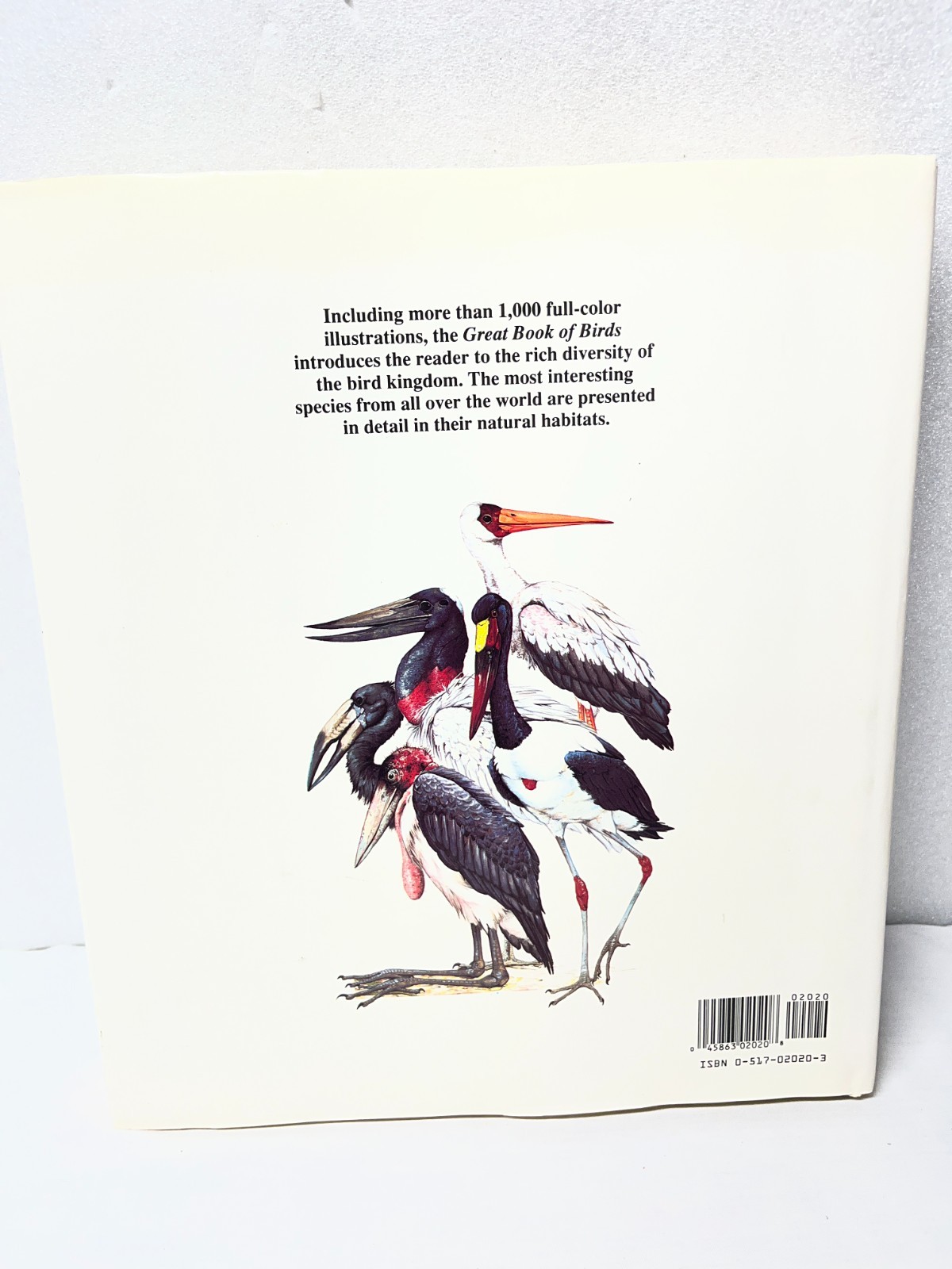 The Great Book Of Birds – 280 pages, 1,000 full color illustrations Ornithology
