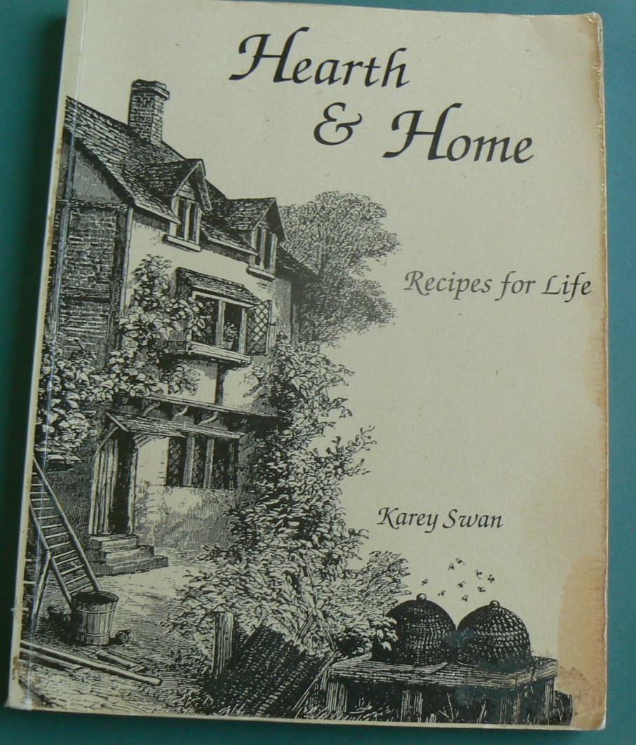 Hearth & Home,Recipes for Life, Karey Swan,1996, Christian,240-pages,LOTS here!