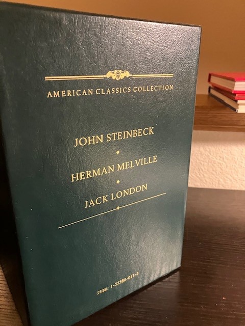 AMERICAN CLASSICS COLLECTION (3 VOLUMES) By Steinbeck Melville London