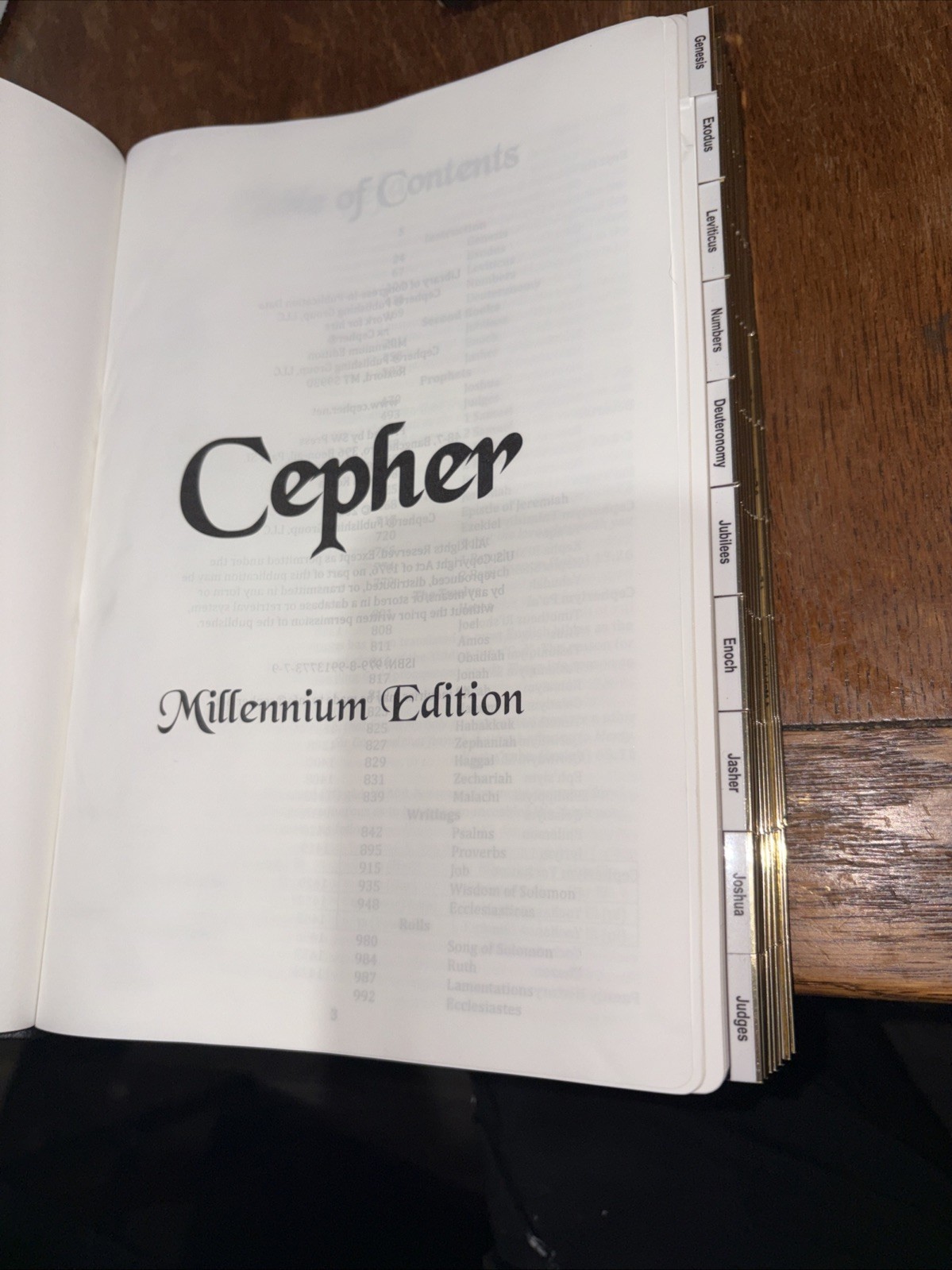 Cepher Millenium Edition – 2022 With Tabs – Great Shape ! And Lexicon