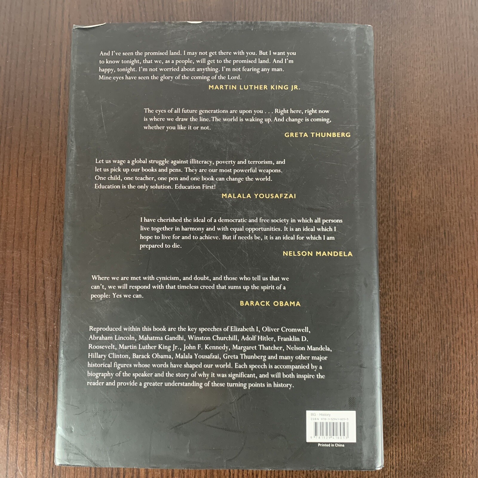 Speeches That Changed The World Quercus English Hardback DJ Quercus Publishing