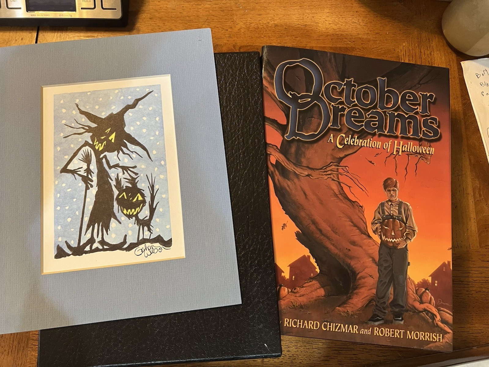 October Dreams: A Celebration of Halloween HC Dust Jacket 1st Ltd Signed #50