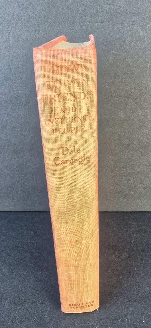 How To Win Friends And Influence People Dale Carnegie 45 Th Edition 1942 Book