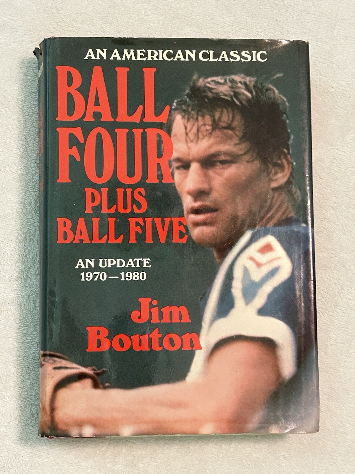 Ball Four Plus Ball Five an update 1970-1980 SIGNED by Jim Bouton HC 1st Edition
