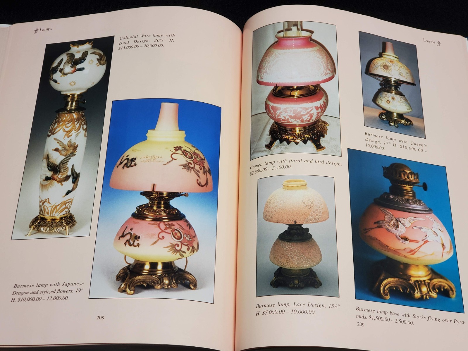 Mt. Washington Art Glass, Webb Burmese ID Value Guide Book HB 2003 Betty Sisk