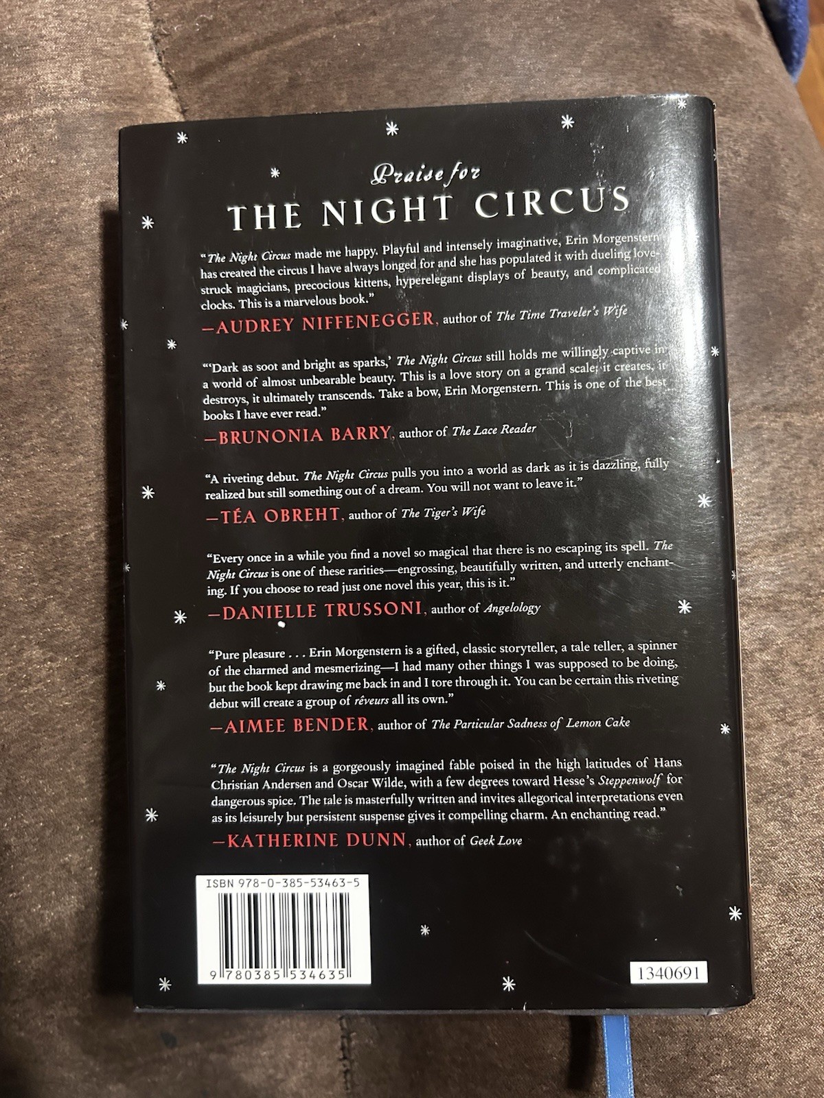 Night Circus by Erin Morgenstern (2011, Hardcover) Good Condition