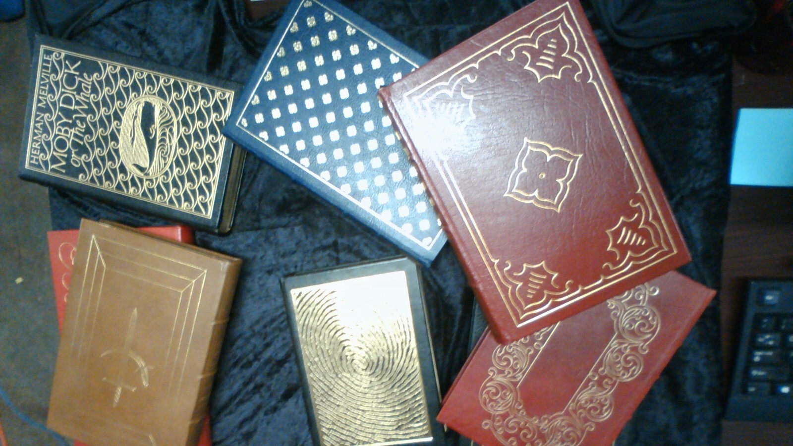 Collectible Beautiful Books Decor Some Leather & Gilt Choose from Classic Titles