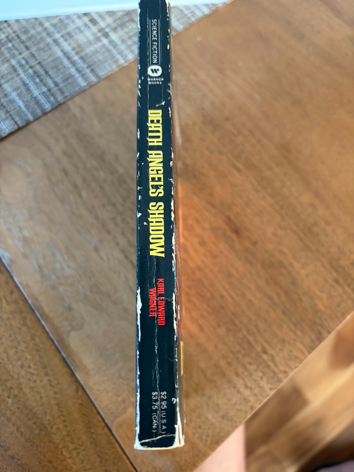 DEATH ANGEL’S SHADOW By Karl Edward Wagner 1983 KANE Warner Books