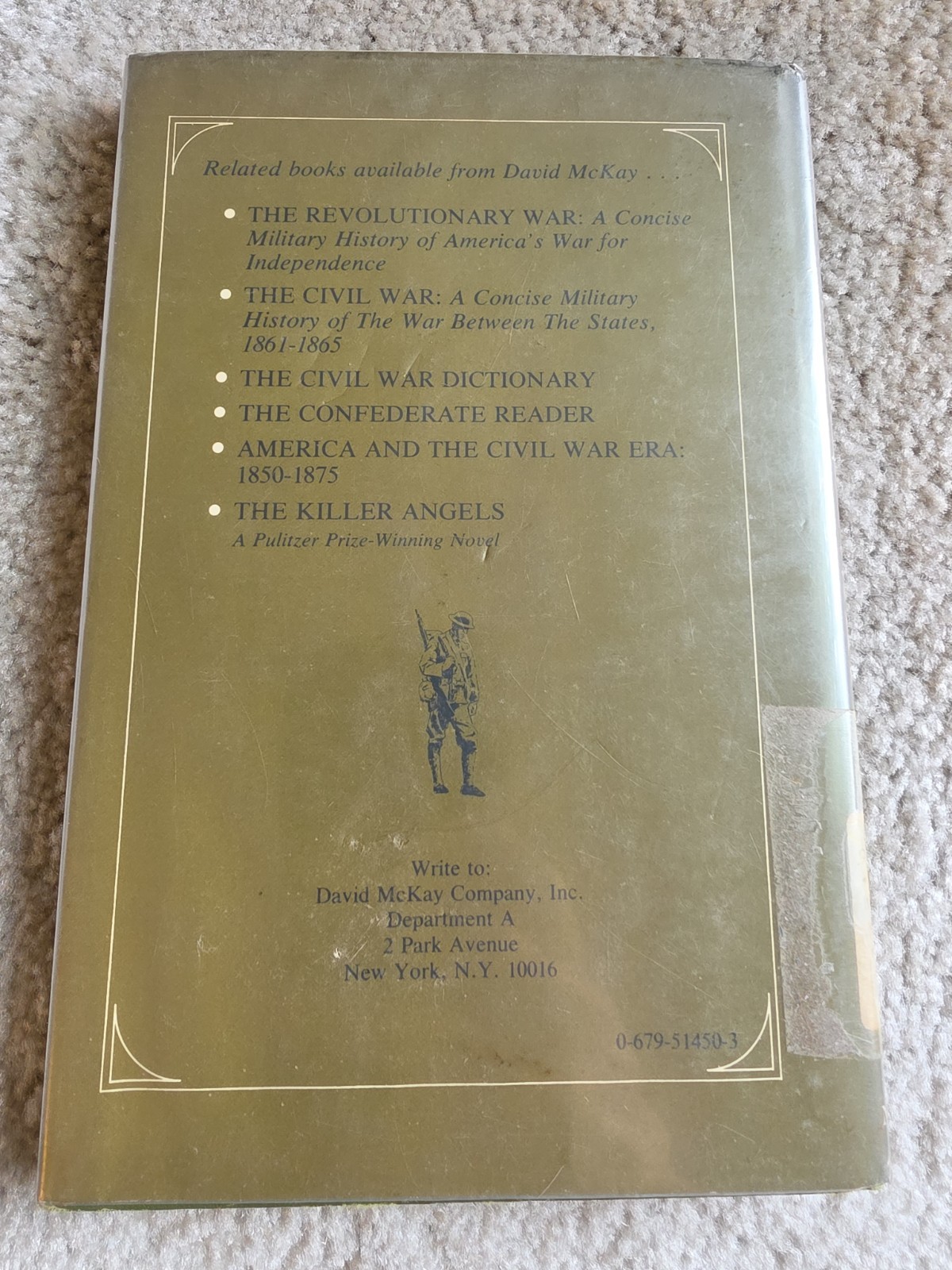 World War I: A Concise Military History. Maurice Matloff. 1979 First Edition.