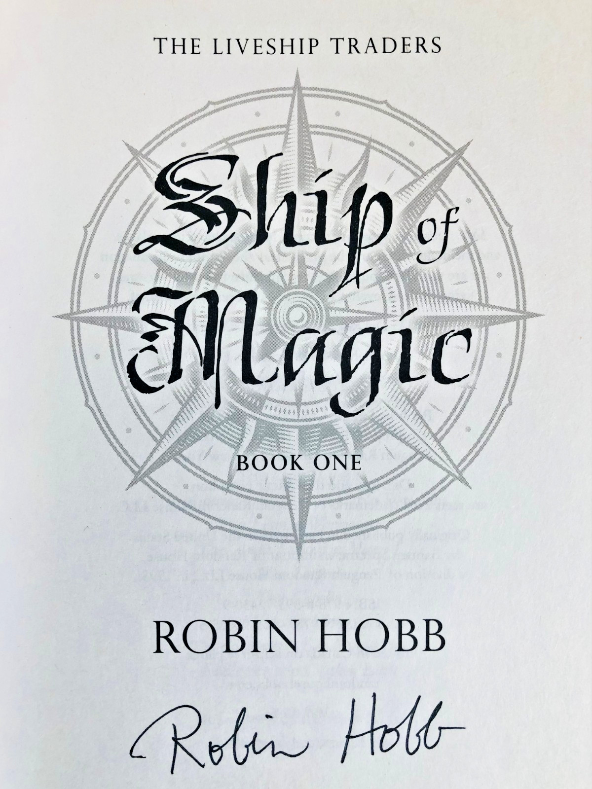 SIGNED Ship of Magic, Mad Ship & Ship of Destiny LIVESHIP TRADERS 1-3 Robin Hobb