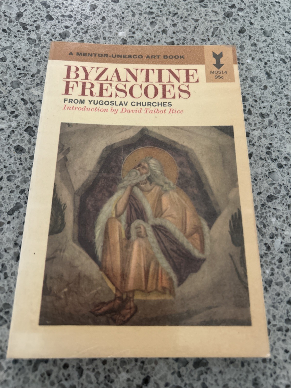 Byzantine Frescoes from Yugoslav Churches, Mentor-UNESCO, 1963 paperback VG