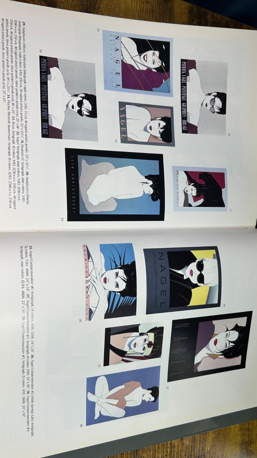 Nagel: The Art of Patrick Nagel 1980s Art Deco 1987 1st Paperback Edition
