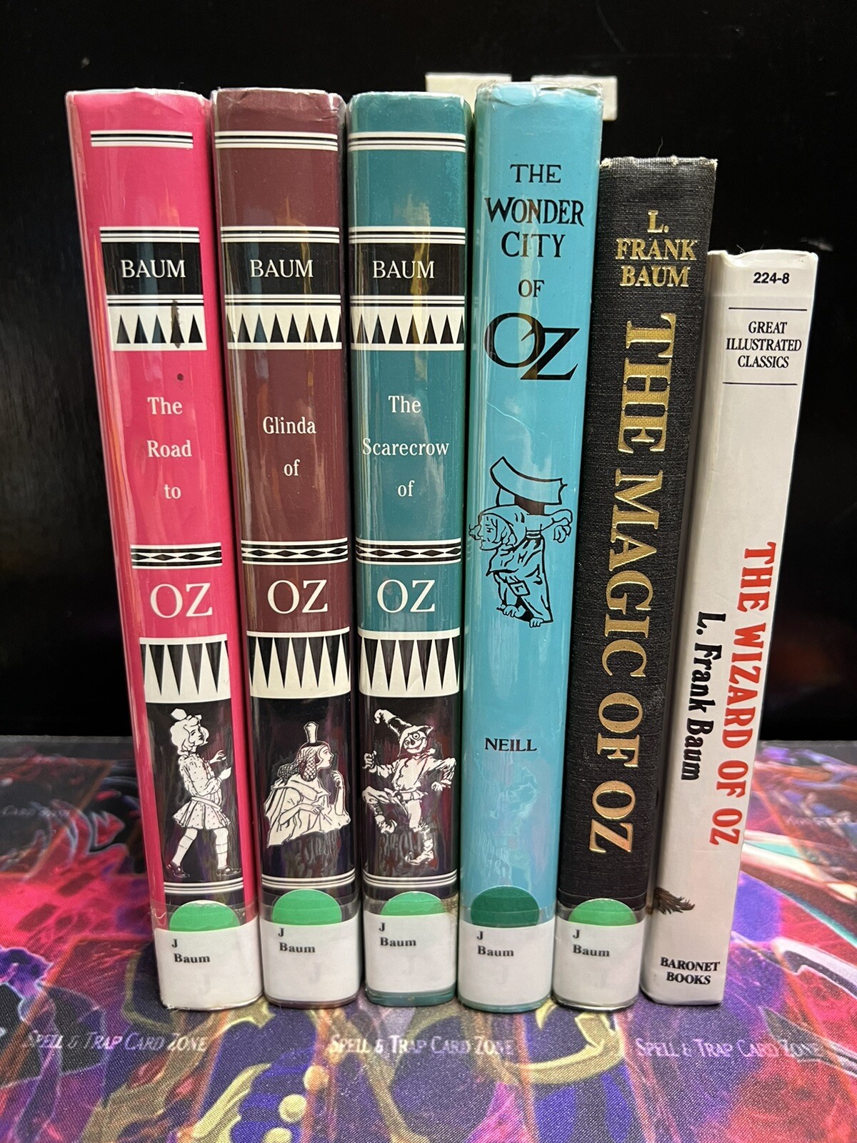 Lot of 6 Oz Books by L. Frank Baum (Hardcover) Ex-Library