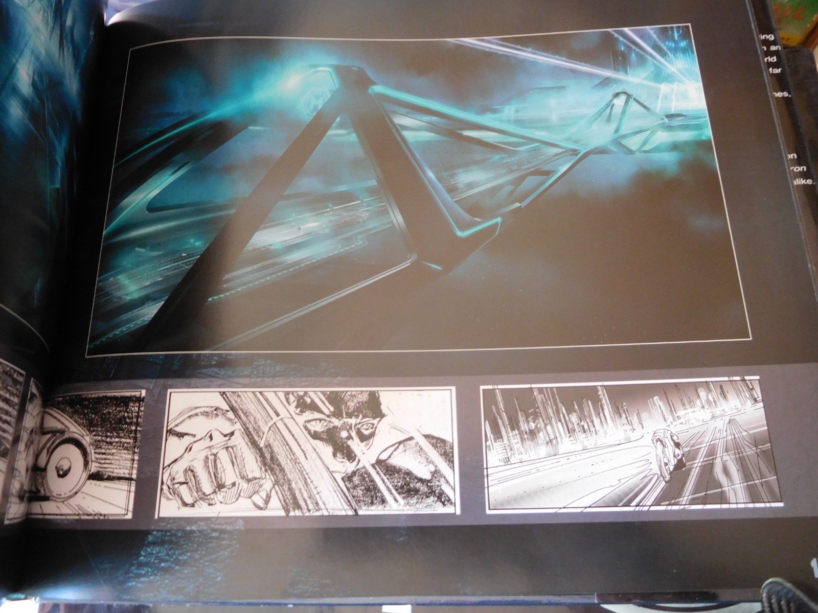 DISNEY The Art of Tron : Legacy by Justin Springer Hardcover Cheap Shipping
