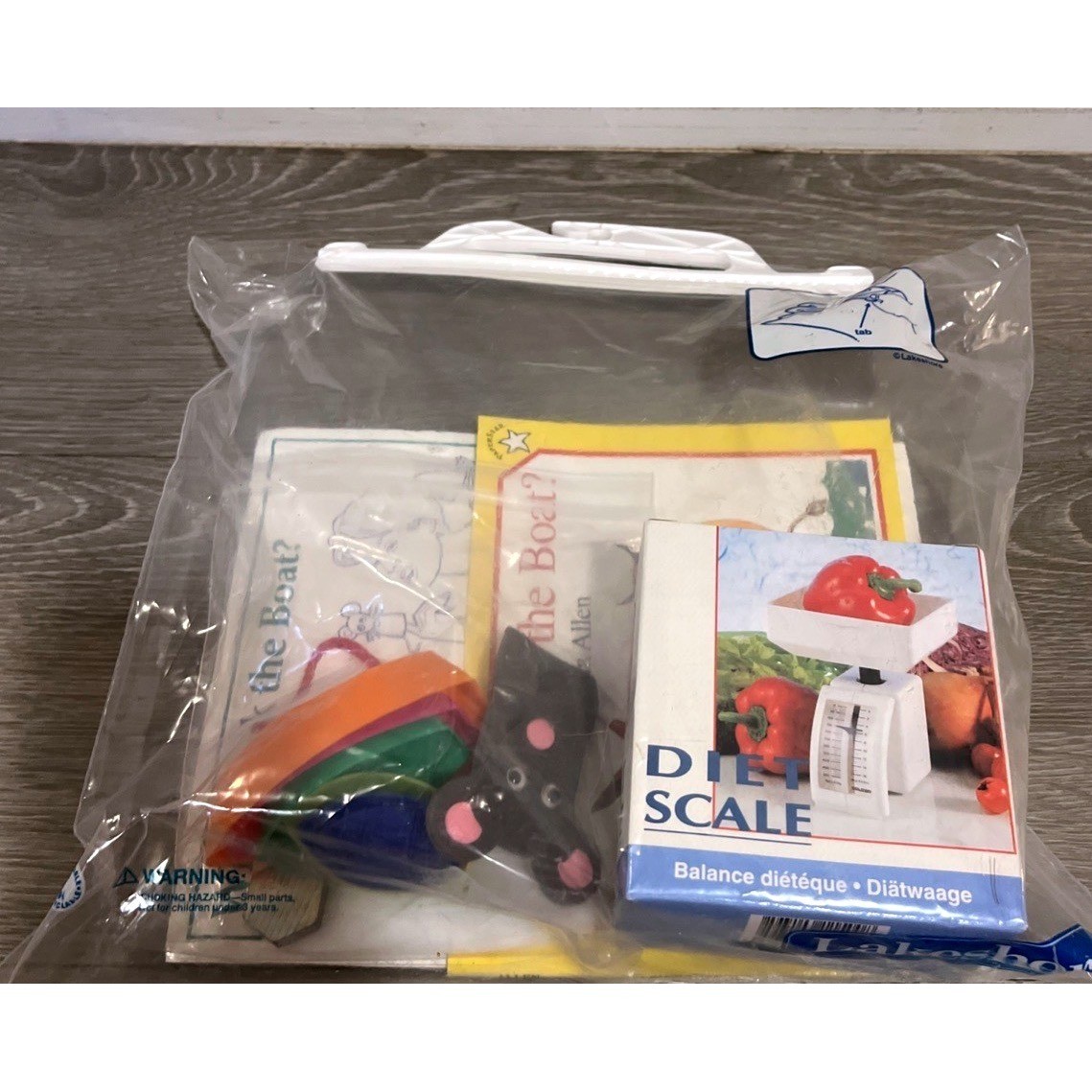 Vintage Lakeshore Who Sank The Boat Activity Kit Pamela Allen Complete 1993 Toy