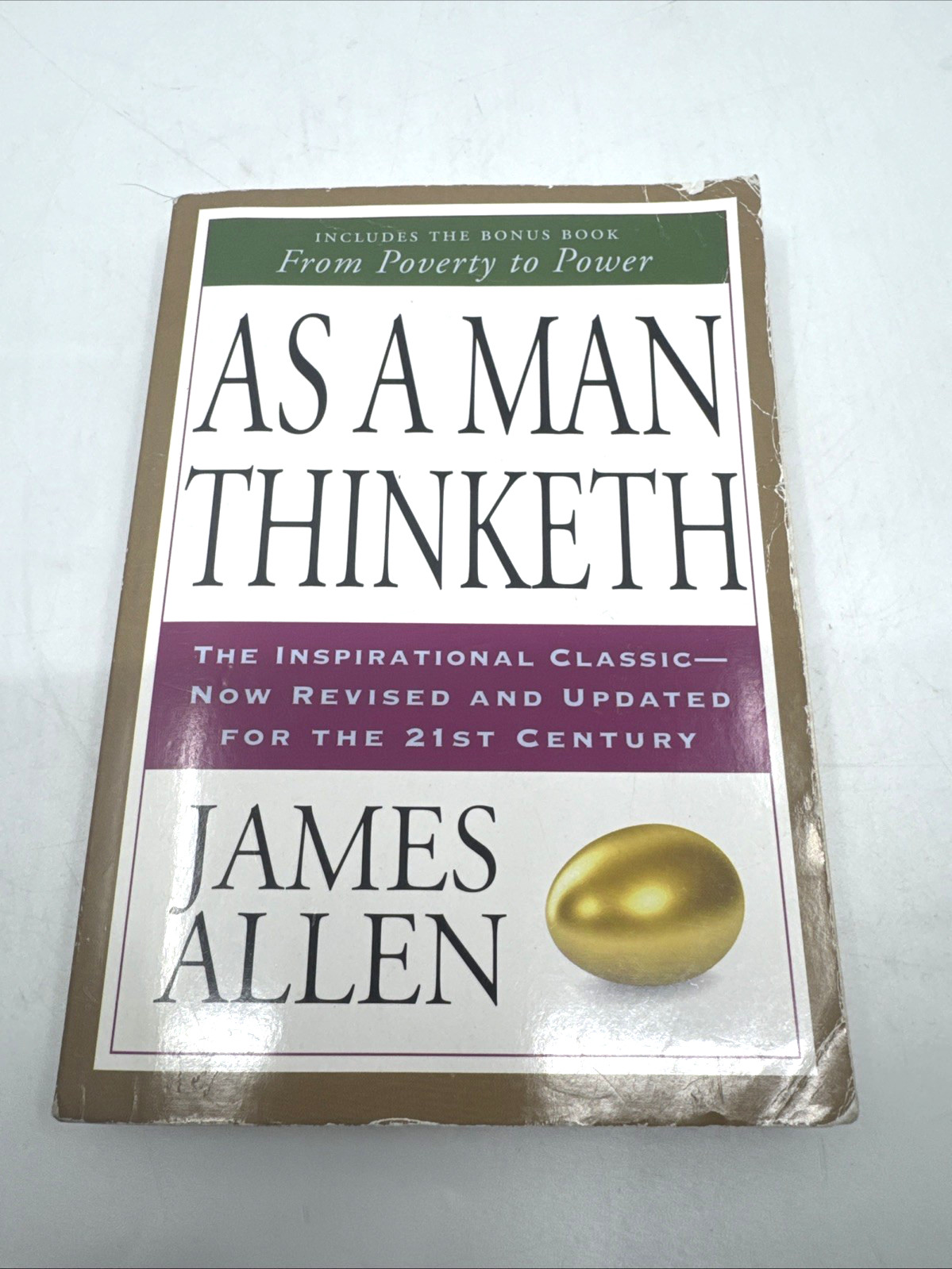 As a Man Thinketh – Paperback By Allen, James