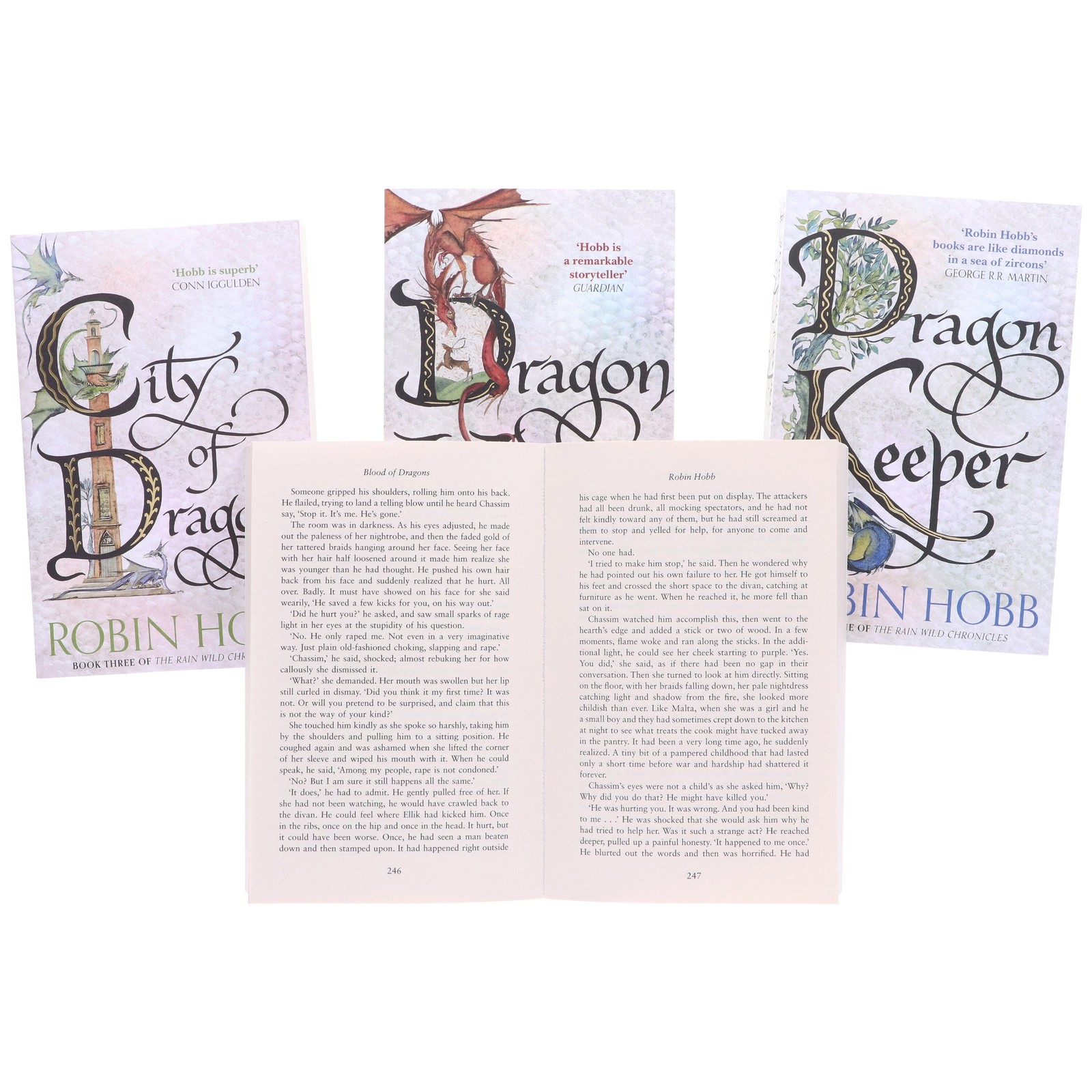Rain Wild Chronicles by Robin Hobb 4 Books Collection Set – Fiction – Paperback
