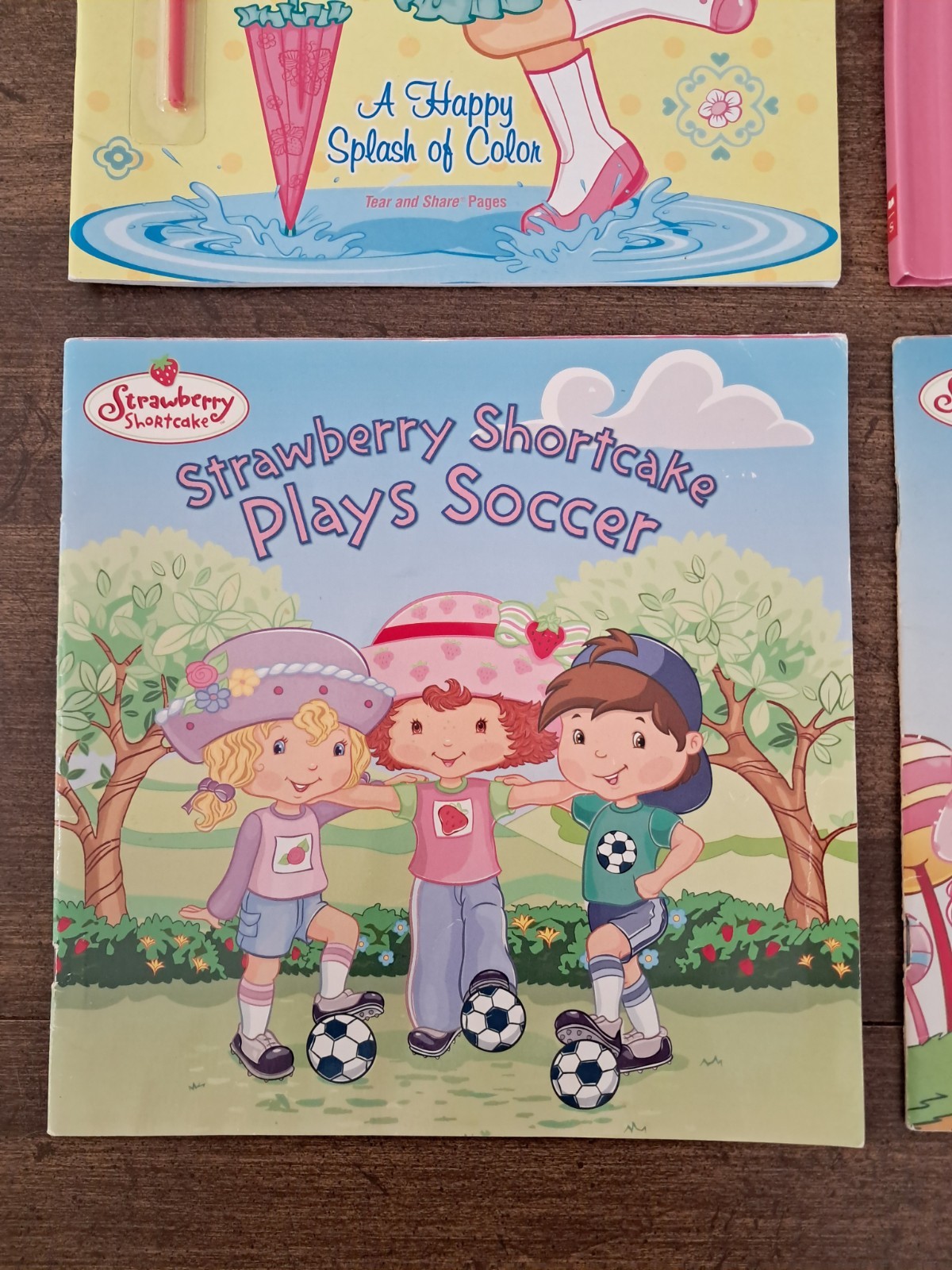 Early 2000s Strawberry Shortcake Book Lot