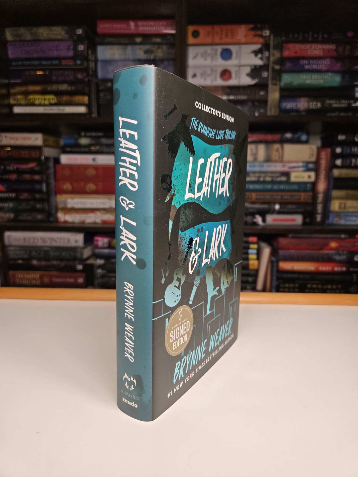 Brynne Weaver Leather & Lark Signed Collector’s Ed Hardcover Zando Ruinous Love
