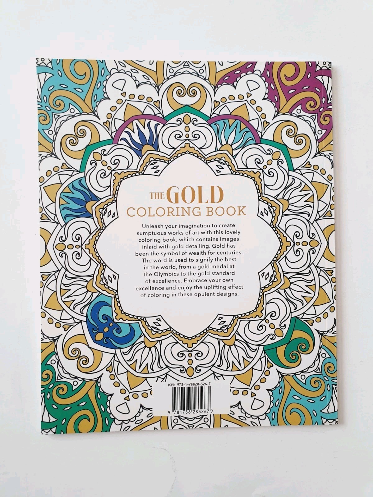 The Gold Coloring Book Beautiful Radiant Designs by Arcturus Publishing