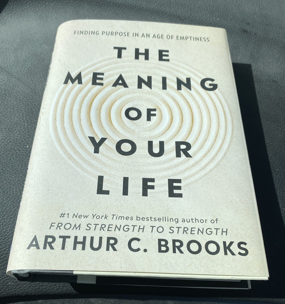 Meaning of Your Life: Finding Purpose in Age of Emptiness Arthur Brooks HC Book