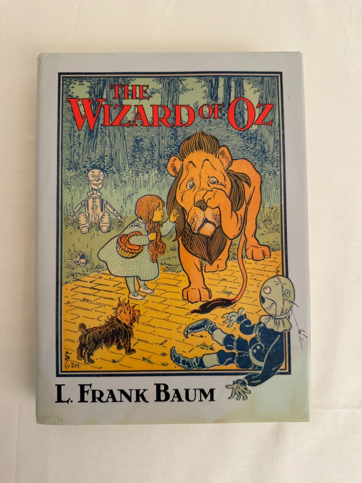 Wizard of Oz Books by L. Frank Baum Lot of 6 Large Print Books, 3 HC w/DJ, 3 PB